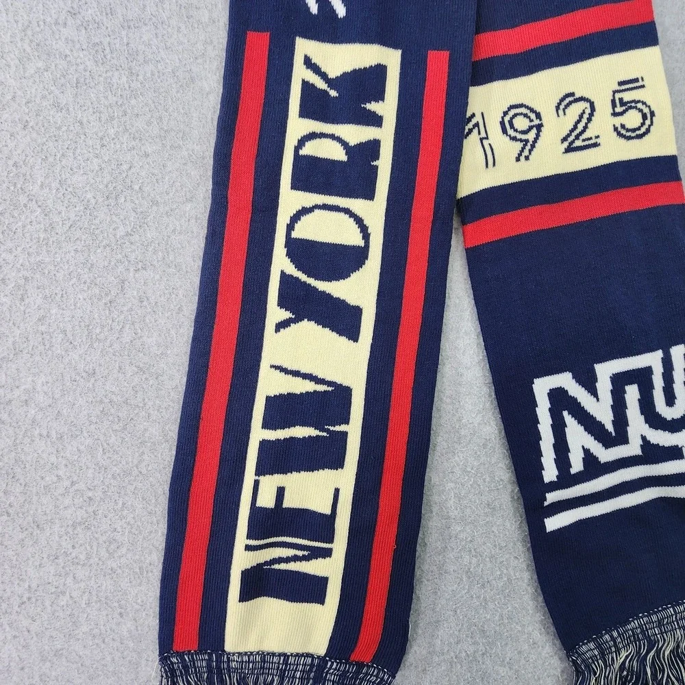 New York Giants‎ NFL Reversible Scarf Adult Red White Blue Foco Forever